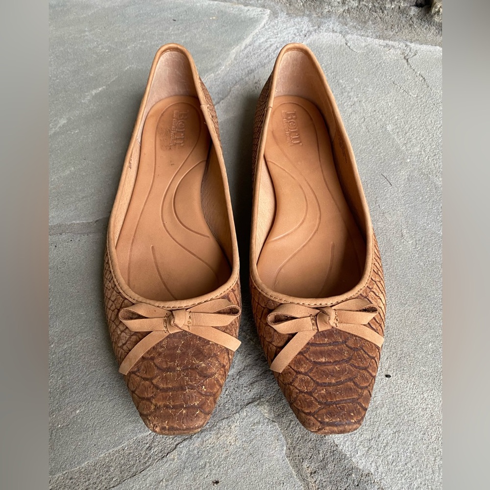 Born Cork Ballet Flats 8.5